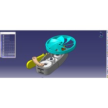 Byr Mekanik Fan Soğutucu  3D