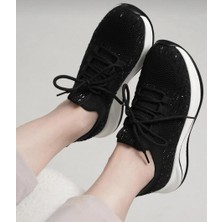 Bags Shoes Guja 25Y388 Taşlı Yüksek Taban Kadın Sneaker Spor Ayakkabı
