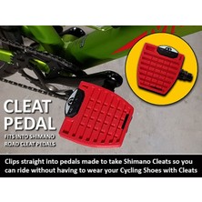 Byr Kelepçe Pedalları - Shimano Road Bisiklet Pedallarına Klip  3D