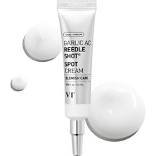 Vt Garlic Ac Reedle Shot Spot Cream / Sarımsak Özlü Akne Karşıtı Onarıcı Krem