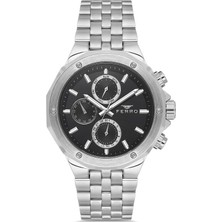 Ferro Gümüş Çelik Kordon Erkek Kordl Saata FM11544AWT-A2