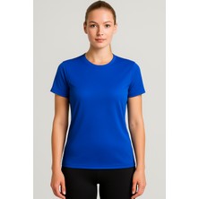 Kaelaurean Kadın Performans Spor Tişört Hızlı Kuruyan Esnek ve Dayanıklı Kumaş Nem Emici Spor T-Shirt