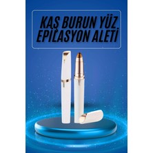 Epilasyon Aleti Şarjlı Tüy Kıl Alma Kaş Bıyık Unisex Yüz Bakım Tıraş Aleti