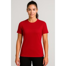 Kaelaurean Kadın Performans Spor Tişört Hızlı Kuruyan Esnek ve Dayanıklı Kumaş Nem Emici Spor T-Shirt