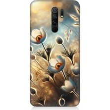 Xiaomi Redmi 9 Uyumlu Pamuk Dalları Bahar Ruhu  Desenli Silikon Kılıf