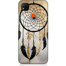 Xiaomi Redmi 9c Uyumlu Tüylü Düşlerin Tuzağı  Desenli Silikon Kılıf