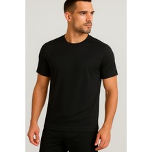 Kaelaurean Erkek Performans Spor Tişört Hızlı Kuruyan Esnek ve Dayanıklı Kumaş Nem Emici Spor T-Shirt