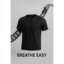 Kaelaurean Erkek Performans Spor Tişört Hızlı Kuruyan Esnek ve Dayanıklı Kumaş Nem Emici Spor T-Shirt
