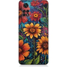Xiaomi Redmi Note 11 Uyumlu Canlı Bahar Çiçekleri Patlaması  Desenli Silikon Kılıf