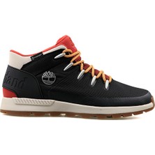 Timberland Sprint Trekker Mid Fab Wp Erkek Siyah Bot Kauçuk Taban ve Su Geçirmez Özellik