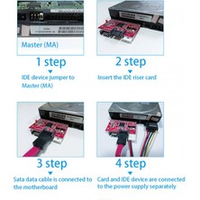 Ide-Sata Sata/ide  3.5" Inç 40 Pin Çift Yönlü Çevirici Aparat