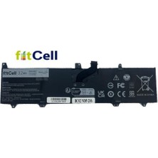 Fitcell Dell P24T001 P24T003 , P25T003 P25T002  Uyumlu Notebok Batarya - Pil