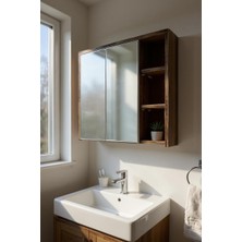 Iki Kapaklı Banyo Dolabı