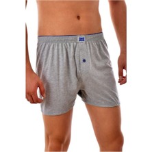 Erkek Karışık Renk 6'lı Paket Penye Düğmeli Boxer ELF568T0117CCM6