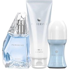 Avon Perceive 50 ml Kadın Parfüm. Üçlü Set