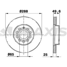 On Fren Aynası Caddy Golf Vı Vıı Jetta T-Roc Scırocco Altea Leon Toledo A3 Q2 Karoq Octavıa Superb Y