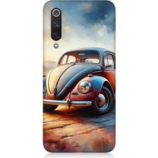 Teknomeg Xiaomi Mi 9 Se Uyumlu Tozlu Yolda Vosvos Ruhlu  Desenli Silikon Kılıf