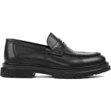 Celal Gültekin Erkek Siyah Deri Loafer