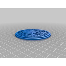 Byr Hong Kong Hong Kong'un Halka Açık Mühürü  3D