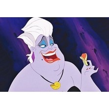 Byr Ursula Kolye Seashell - Disney Little Deniz Kızı  3D