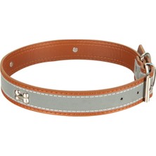 Kemik Desenli Reflektörlü Rahat Boyun Tasması, Güvenli ve Şık Tasarım