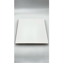 30X30 cm Mdf Beyaz Pasta Altlığı