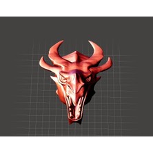 BYR Dragon Head Likor Pourer (Plastik Aparattır!!!) 3D