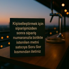 Özel Tasarım Bardak  Isme Özel & Hediye Cam Bardak