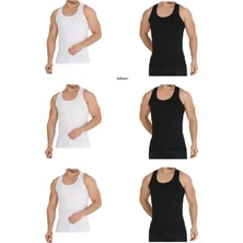 6'lı Tatkan Yazlık Modal Kumaş Ince  Erkek Atlet