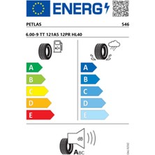 Petlas 6.00-9 Tt 121A5 12PR HL40 Forklift Lastiği (Üretim TARIHI:2025)