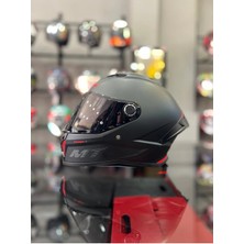 Helmets Stinger 2 Mat Siyah Şeffaf Vizörlü