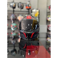 Helmets Stinger 2 Mat Siyah Şeffaf Vizörlü