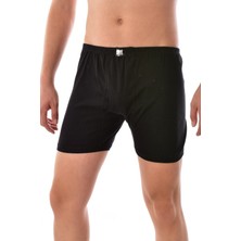 Qulat Erkek Beyaz 6 Paçalı Boxer %100 Pamuklu Konforlu Tasarım XL - 2XL Beden