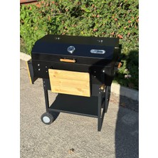 Defne Barbekü Mangal Ayarlanabilir Ateş Tepsili Barbekü