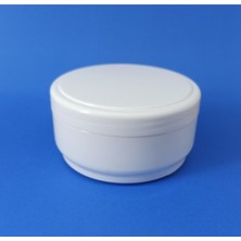 Beyaz 50 ml Boş Pomat ve Krem Kutusu, 10 Adet Set