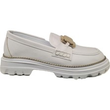 Ventes Demir Aksesuarlı Kadın Loafer Ayakkabı 989515-28Z