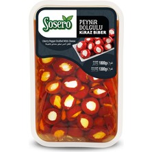 Sosero Peynir Dolgulu Kiraz Biber 1300 gr Tabak