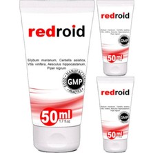 Redroıd Hemeroıd Bitkisel Özel Masaj Bakım Kremi 50 ml x 3 Adet