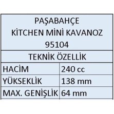 Tekli Kıtchen Mini Kavanoz Baharatlık
