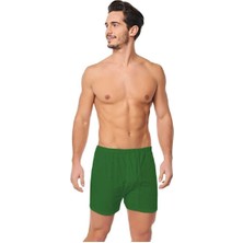 Erkek Mavi Pamuklu Arjantin Paçalı Boxer