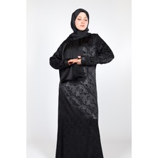 Harika Wear Jessica Ipek Premium Ipek Siyah Elbise