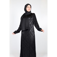 Harika Wear Jessica Ipek Premium Ipek Siyah Elbise
