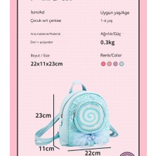 UGood Kızlar Rahat Seyahat Lolipop LED Işık Moda Sırt Çantası (Yurt Dışından)