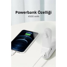 Jisulife Handheld Fan Life8 Plus Katlanabilir El Fanı 4500MAH