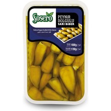 Sosero Peynir Dolgulu Sarı Balık Biber 1300 gr Tabak