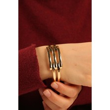 3 Sıra Kaburga Altın Bilezik CGKKLP0135