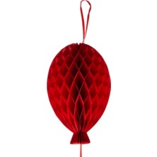 Kırmızı  Petek Balon Parti Süsü