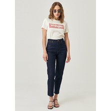 Mom Fit Denim Yüksek Bel Jean Kot Pantolon