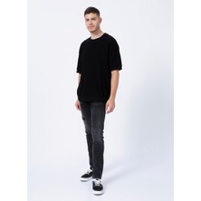 Bad Bear Xavier Jeans Antrasit Erkek Denim Pantolon