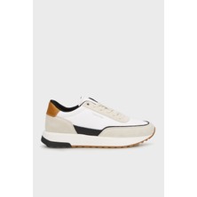 Calvin Klein Süet Detaylı Logolu Sneaker Ayakkabı HM0HM017140I0 Erkek Ayakkabı HM0HM01714 0ı0